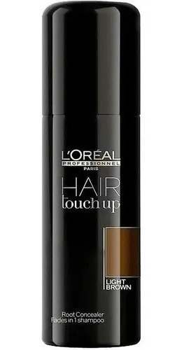 Imagen 1 de 1 de Tinte Spray Light Brown Para Canas Loreal Hair Touch Up