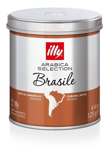 Café Illy Moído Arabica Selection Brasil - 125g