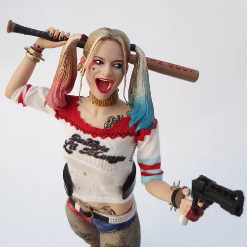 Harley Quinn Crazy Toys Arlequina Figures Roupas Reais 30cm em Promoção na  Americanas