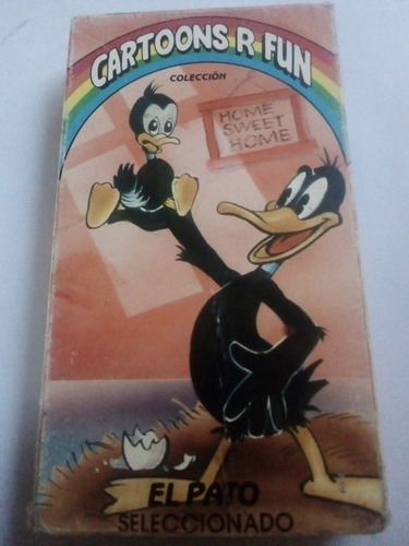 Película Vhs Looney Tunes Cartoons R Fun Pato Seleccionado