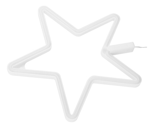 Letrero De Neón Led Decorativo Con Forma De Estrella Para Fi