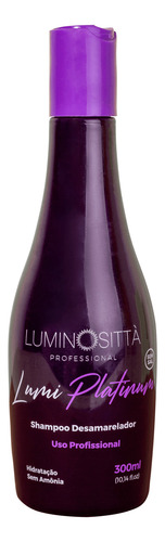Shampoo Desamarelador Professional 300ml Luminosittà