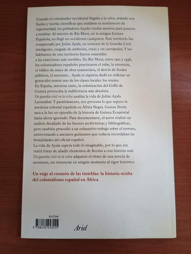 Gustau Nerín. Un Guardia Civil En La Selva. (Usado)