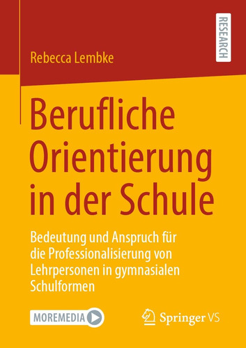 Libro: Berufliche Orientierung In Der Schule: Bedeutung Und 