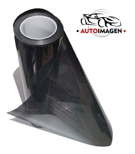 Rollo De Película Anti Asalto 50cm Por 20 Mts Color Humo