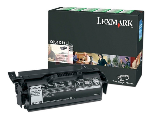 Toner Lexmark X654 X656 X658 Negro X654x11l Original
