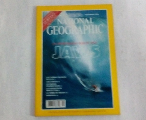 Revista National Geographic N5 - L Montruosas Olas Maui Jaws