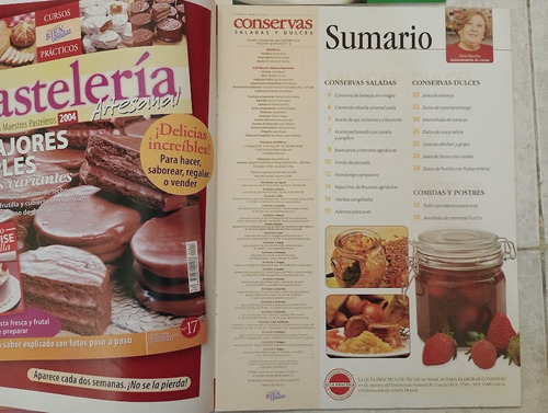 Lote 4 Revistas De Conservas Saladas Y Dulces - Bienvenidas (Usado)