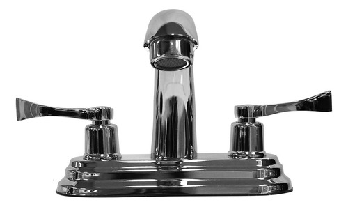 Fleximatic 4544 Mezcladora Duomando, Para Lavabo Gris Brillante