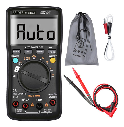 Multimeter Lateral B Universal Digital Range Meter