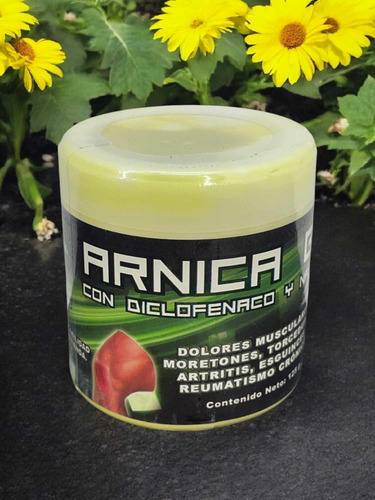 Pomada Árnica Con Diclofenaco Y Naproxeno Articular Muscular