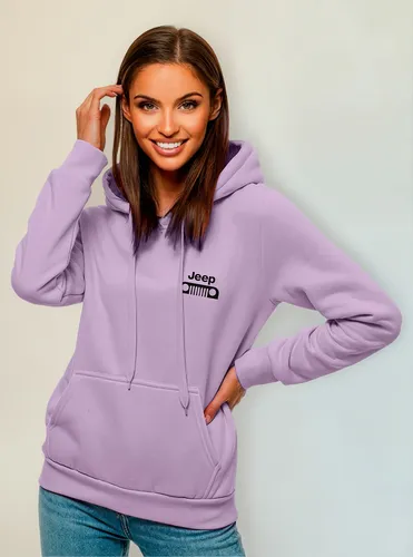 Hoddie Buzo Capota Mujer Algodon Jeep Adven Wrangler Rubicon