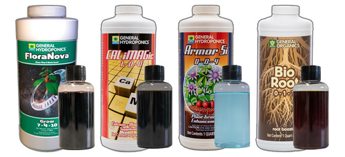 Floranova Grow + Calimagic + Armor Si + Bioroots 250 Ml