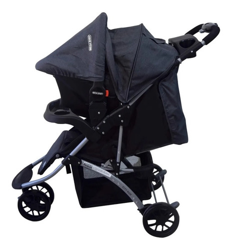 Imagen 3 de 10 de Coche Bebé Jogger 3 Ruedas City Rider Mega Baby T.oficial