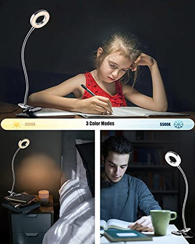 Luz De Lectura Led, Lámpara Ajustable Para Cabecero De Cama,
