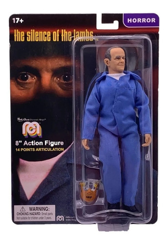 Muñeco Hannibal Lecter Figura Articulada 20cm Mego