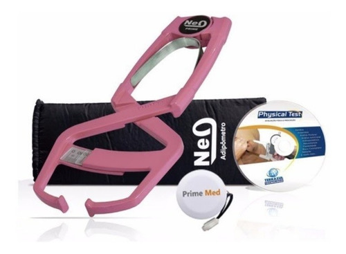 Imagem 1 de 3 de Adipômetro Clínico Prime Med Neo Rosa Physical Test 2.98