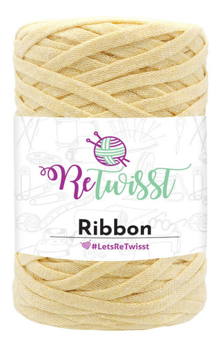 Ribbon Retwisst - Amarillo Claro (pack 3)