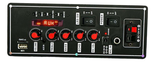 Placa Decodificadora De Audio Con Módulo Mp3 Dc 9v 2x10w