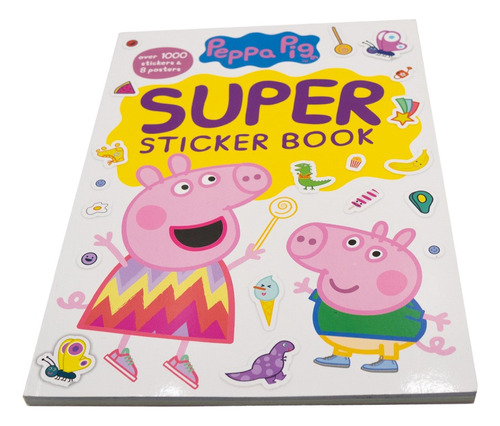 Libro Peppa Pig Super Sticker Book (peppa Pig) 1000 Stickers
