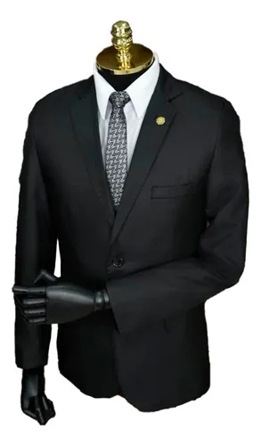 Terno Slim Masculino Blazer+calça+qualidade Corte Italiano
