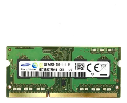 Memória Ram Notebook Ddr3 8gb Pc3 12800 1600mhz - Samsung