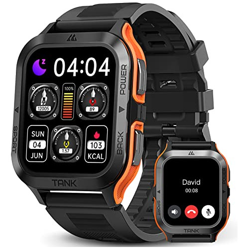 Amaztim Smart Watch, 60 Días De Batería Extra Larga, 2lky0