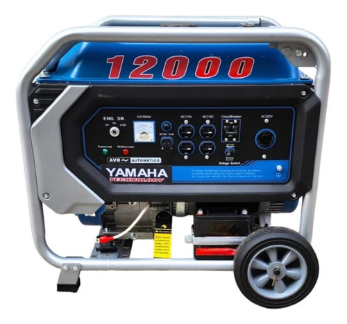 Generador Portátil Yamaha Technology 12000w Bifásico 120/240