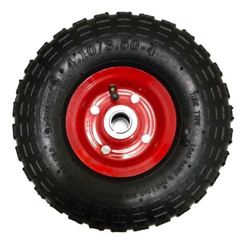 Imagen 7 de 10 de Pack 4 Ruedas Inflables 10 Pulgadas Para Yegua Carro 4 Pzs
