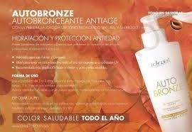 Imagen 4 de 8 de Set X2 Crema Autobronceante Autobronze Antiage Idraet