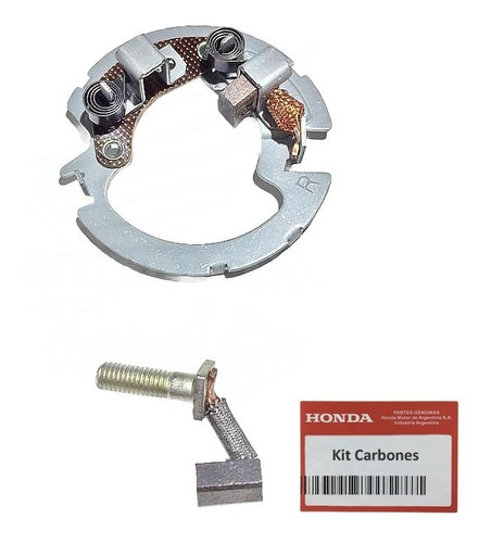 Juego Carbones Burro Original Honda Cbx250 Xr250 Nx400