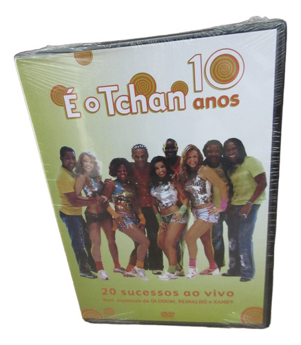 Dvd - É O Tchan 10 Anos - 20 Sucessos Ao Vivo - Raro - Novo