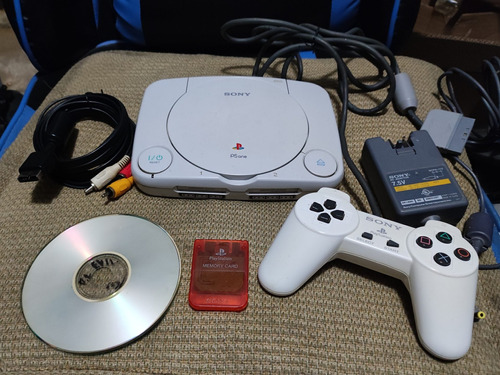 Playstation One Slim Con Chip Todo Original Resident