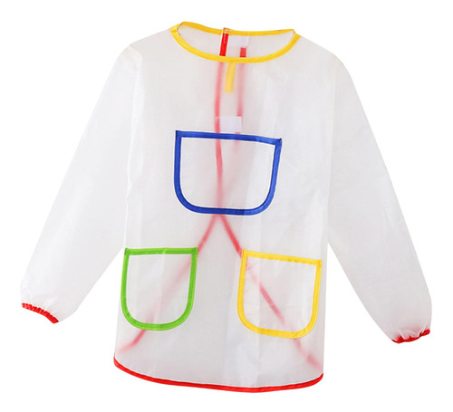 Art Smocks Impermeable, De Manga Larga Cómoda Y Lavable