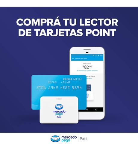 Imagen 4 de 5 de Mercado Pago Point Bluetooth - Lector De Tarjetas Mpos