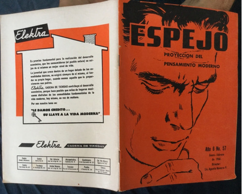 Revista Espejo Proyección Del Pensamiento Moderno 1966