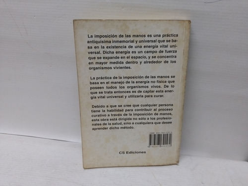 Libro: Reiki Sanación Y Cura Por Las Manos Peychard Y Cano (Usado)