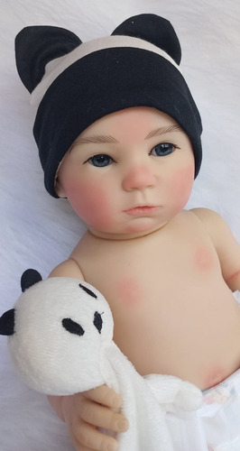 Imagem 2 de 7 de Bebe Menino Silicone Theo Realista Brinquedo Fada