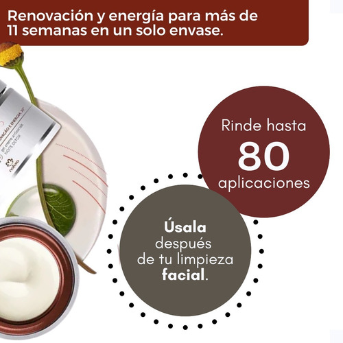 Imagen 5 de 5 de Chronos Crema Antiseñales 30+ Años Noche (2 Pack)