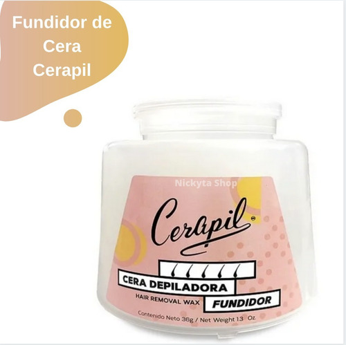 Fundidor De Cera Depiladora Cerapil 36g