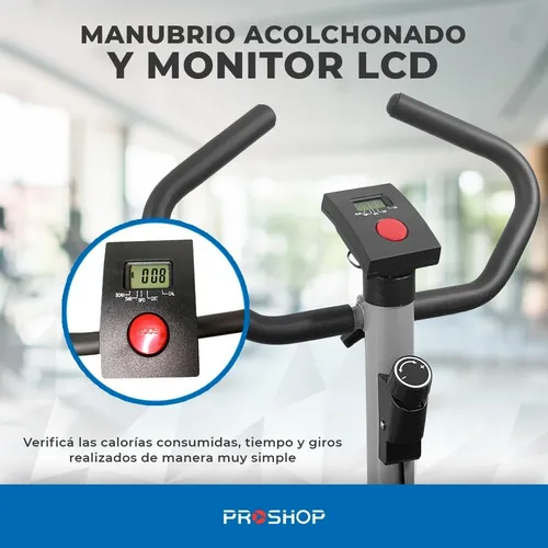 Bicicleta Fija Con Display Spinning Bici Profesional Fitness Indoor Reforzada Alta Calidad 29.218 01