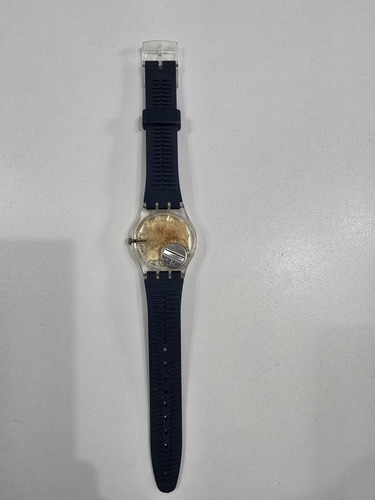 Relojes Swatch Originales Pila Agotada Azul Azul Azul (Usado)