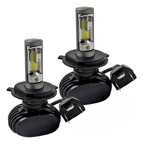 Kit Ultra Led Farol Alto Baixo H4 E Milha Prisma 2006 A 2012