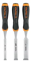 Comprar Juego De 3 Formones Mango Comfort Grip Truper 17759