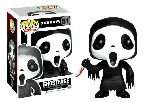 Funko Scream Ghostface #51 Figura Terror Pop!