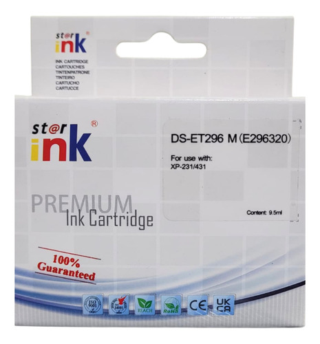 Pack 4 Cartuchos Tintas Alternativas 297 296 Xp231 Epson