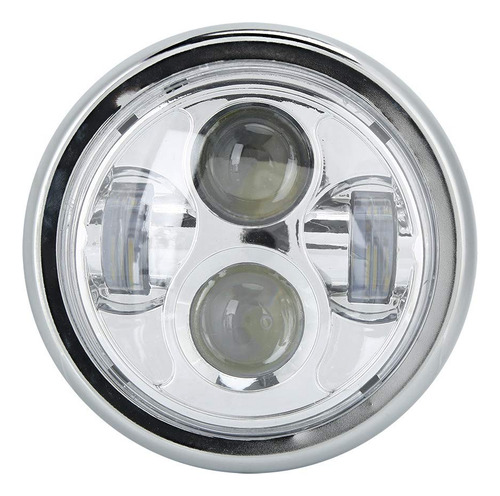 Faro Redondo Estilo Retro Para Motocicleta Cg125 Gn125
