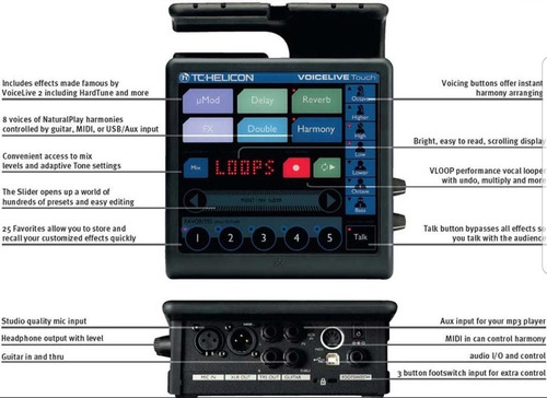 Tc Helicon Voice Live Touch Autotune