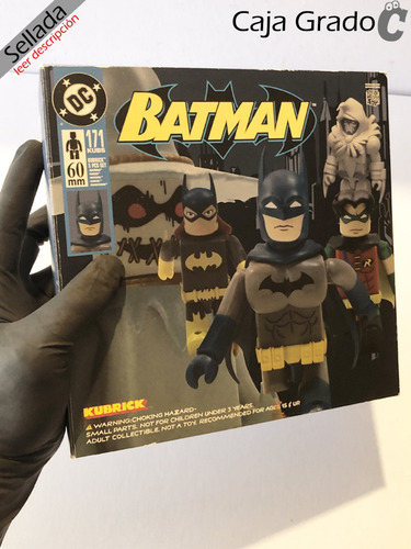 Medicom Kubrick Set Batman Robin Batgirl (original) (Usado)