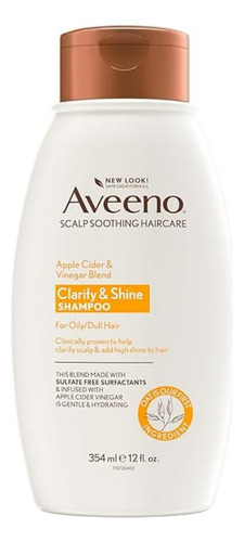 Aveeno ChampĂș Aclarante De Vinagre De Sidra De Manzana,